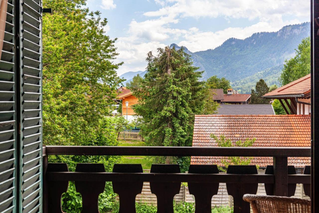 Ferienwohnung Bergblick Unterammergau Buitenkant foto