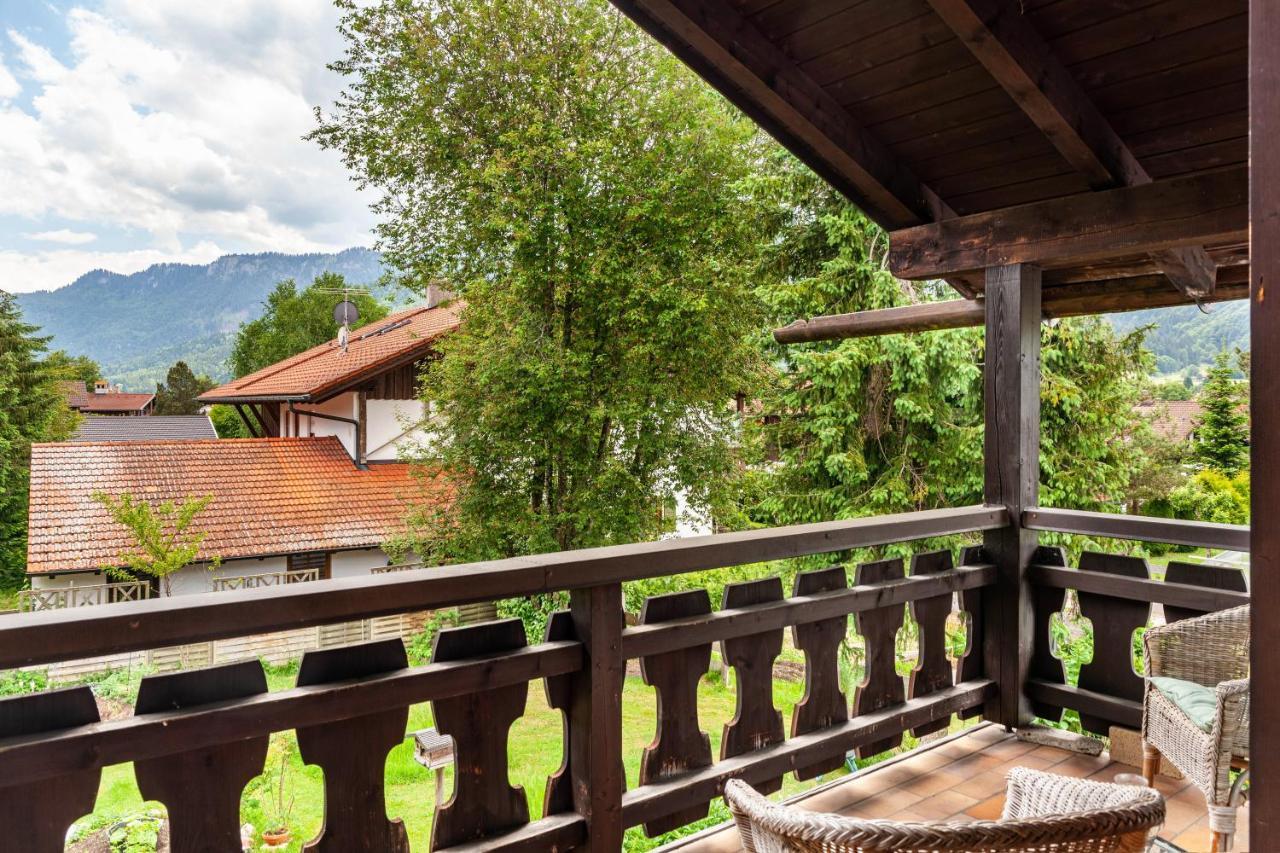 Ferienwohnung Bergblick Unterammergau Buitenkant foto
