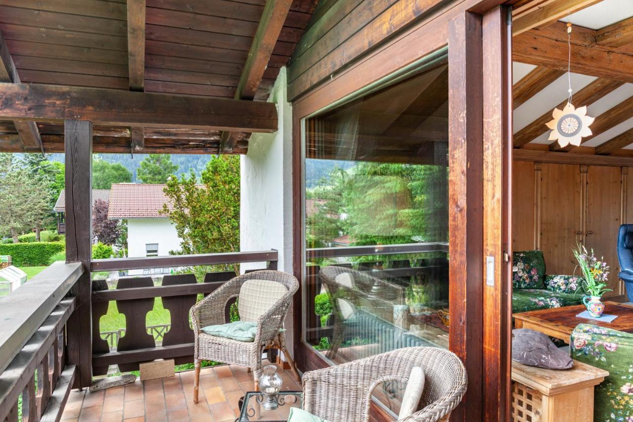 Ferienwohnung Bergblick Unterammergau Buitenkant foto
