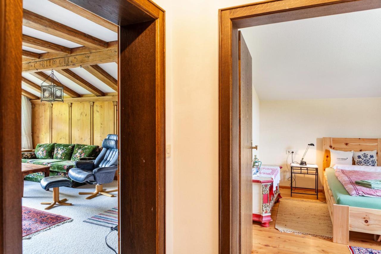 Ferienwohnung Bergblick Unterammergau Buitenkant foto